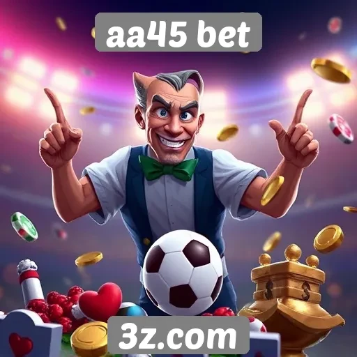 Variedade de jogos disponíveis no aa45 bet